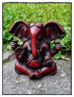 Mini Ganesha Figur aus Resin