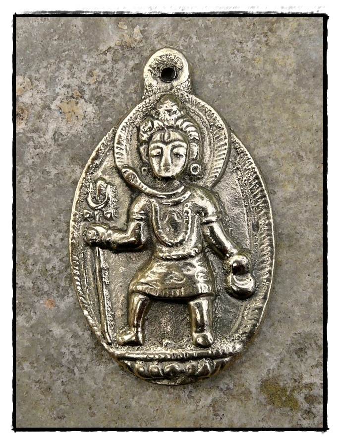 Anhänger Shiva aus Messing