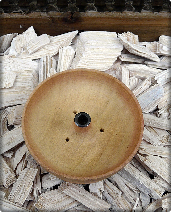 Räucherhalter Holz naturell