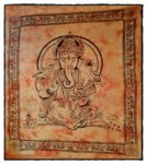 Wandtuch Ganesha