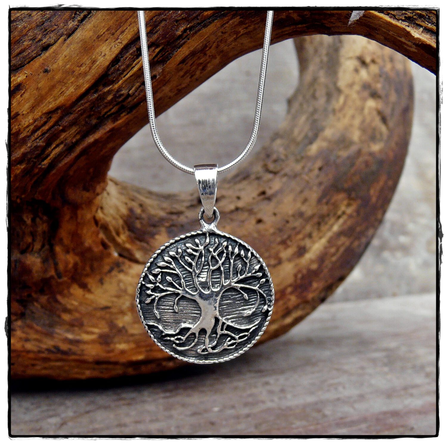 Anhänger Baum des Lebens, 925 Silber