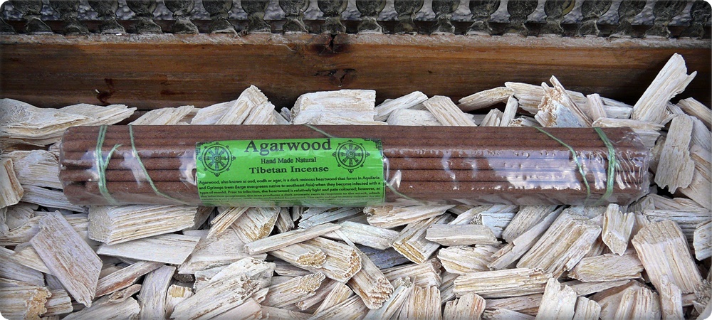 Tibetische Agarwood Räucherstäbchen, handgerollt