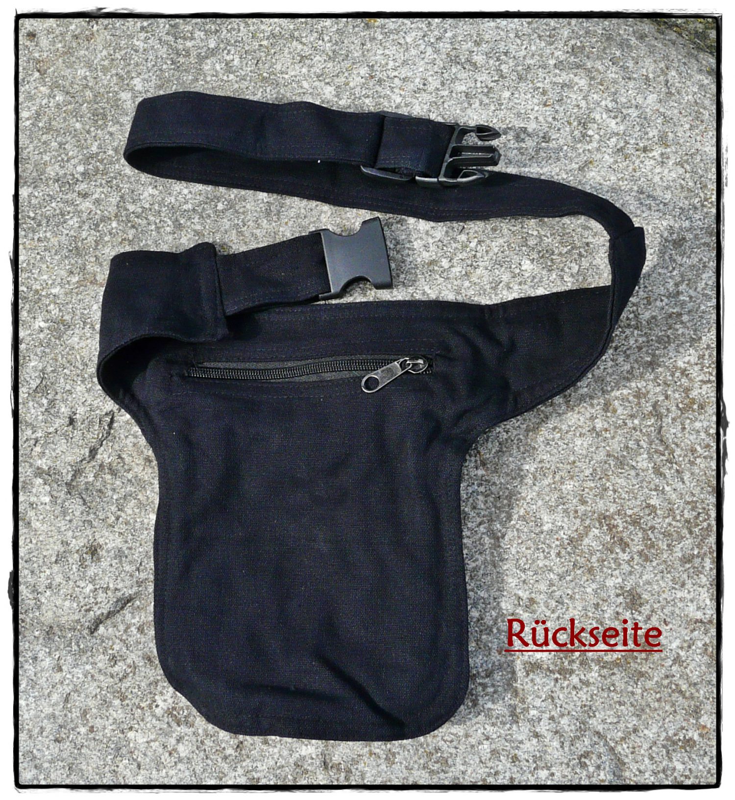 Robuste Hüftgürteltasche aus Baumwolle – Bild 4