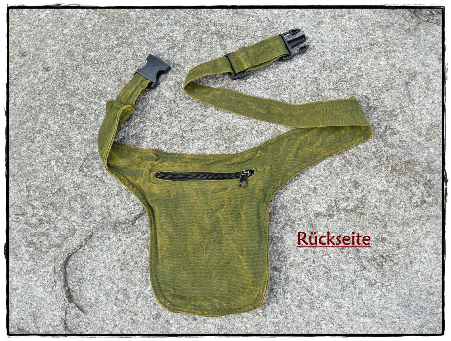 Patchwork Gürteltasche – Bild 7