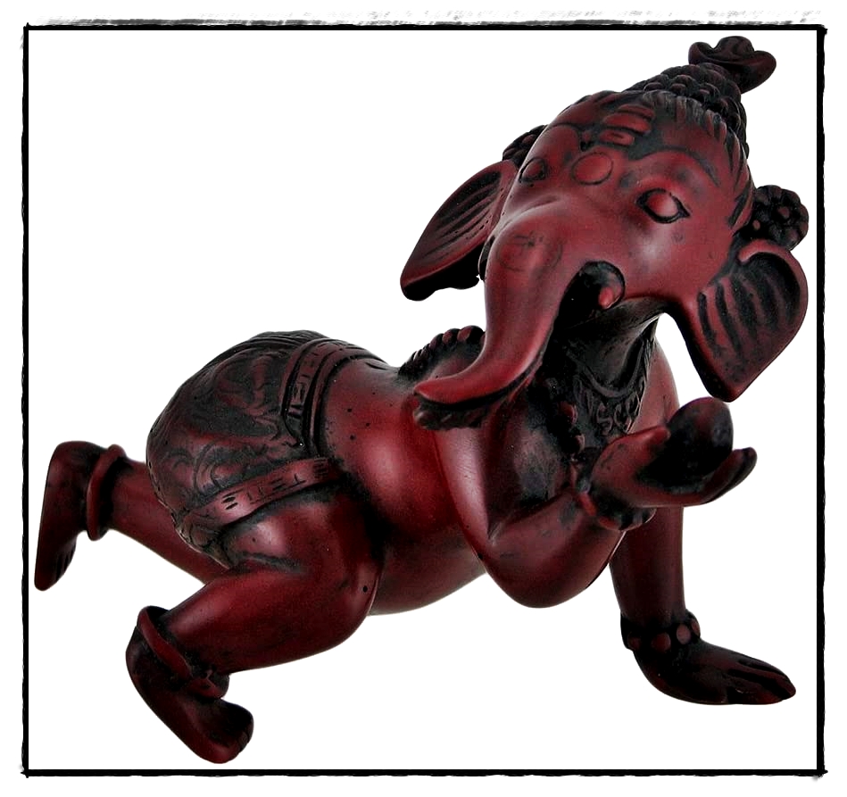 Ganesha krabbelnd