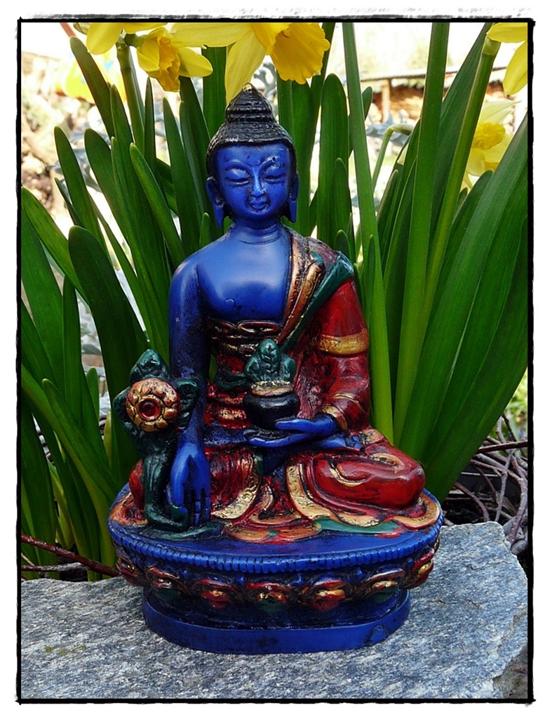 Kleiner blauer Medizin Buddha