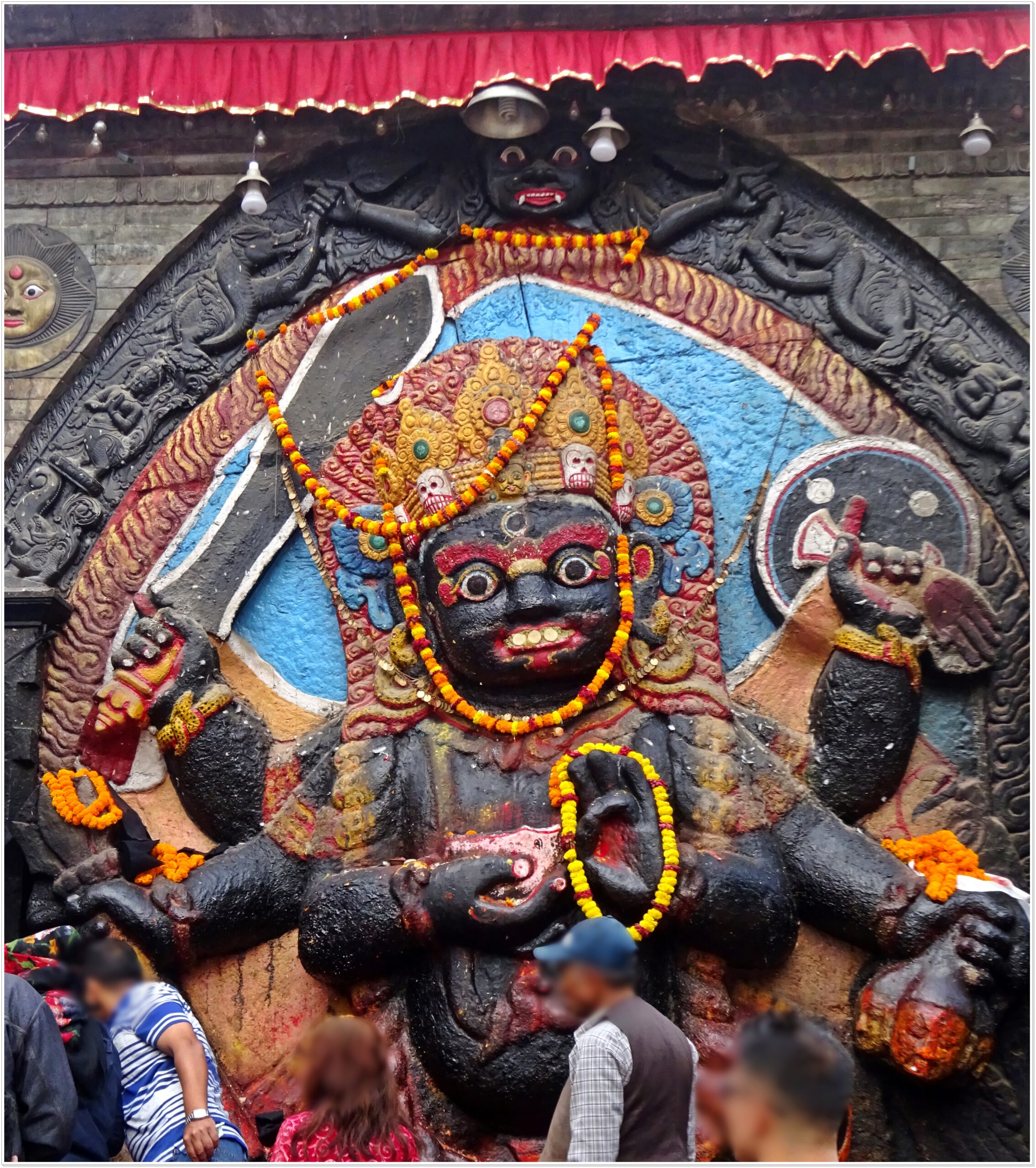 Kali Relief in Kathmandu