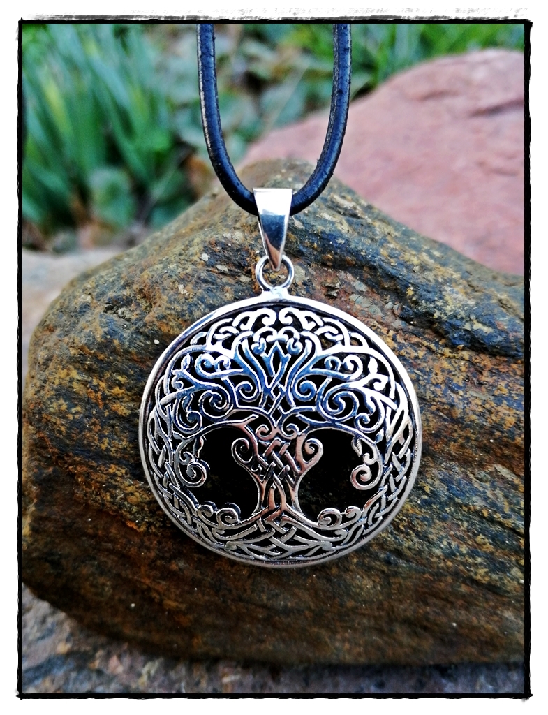 Silber Anhänger Yggdrasil