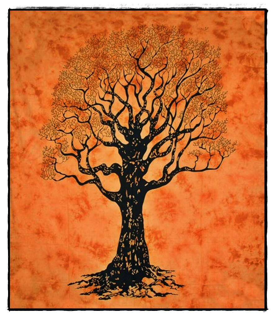 Wandbehang Baum