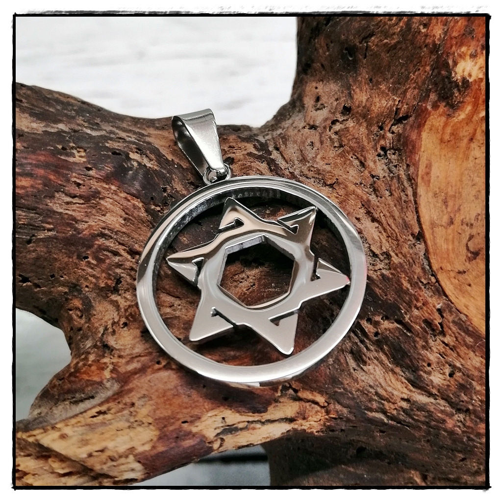Hexagramm Anhänger magisches Symbol