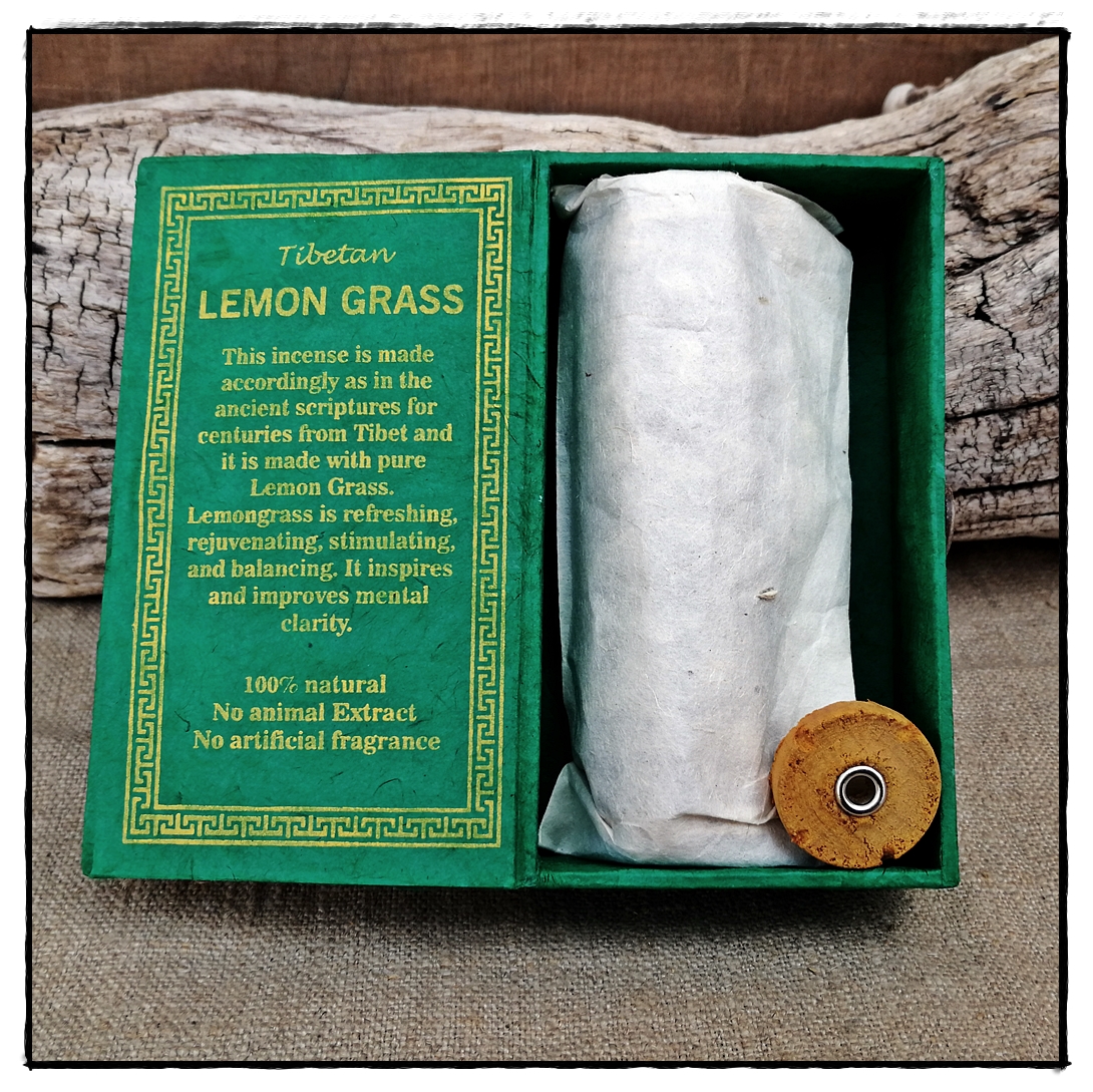 Tibetische Lemongras Räucherstäbchen mit Geschenkbox