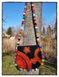Hippie Umhängetasche aus Filz