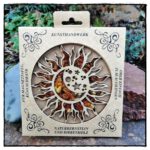 Fensterdeko Sonne Mond und Sterne