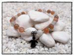 Mondstein Armband mit Schutzengel