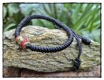 Makramee Armband mit Tibetperle