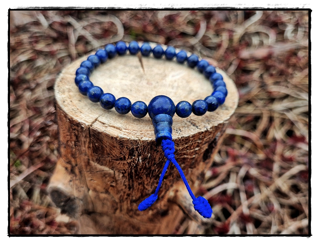 Lapislazuli Mala-Armband