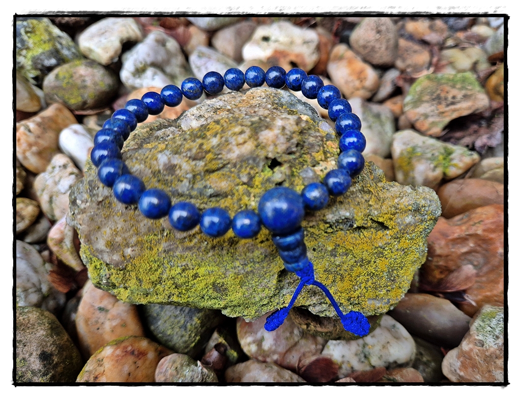Lapislazuli Mala-Armband