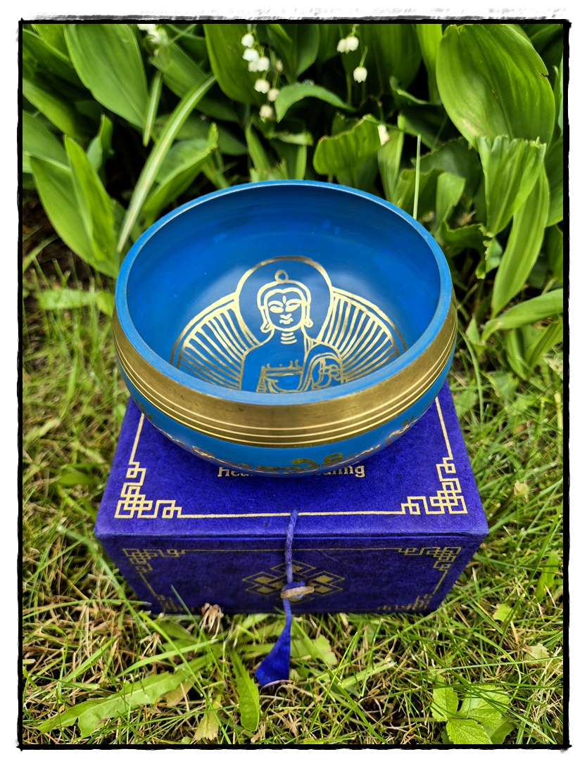 Klangschalen-Geschenkset Medizin Buddha