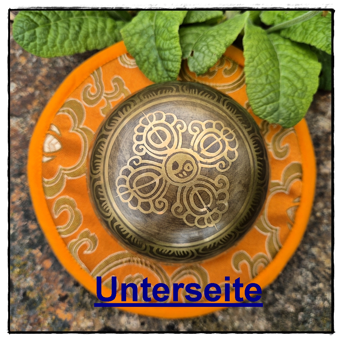 Miniklangschale Unterseite